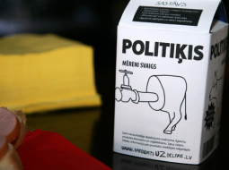 "Sabiedrības par atklātību - Delna" sociālās reklāmas kampaņa. Autors: Lauris Vīksne, F64