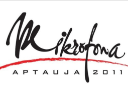 Mikrofona aptaujas atjaunotais logo.