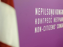 Pagājušās nedēļas nogalē notika tā saucamais nepilsoņu kongress. Foto: Ieva Lūka, LETA