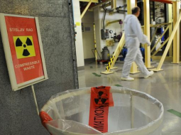 Slovēnijas vienīgajā atomstacijā. Foto: AFP/LETA