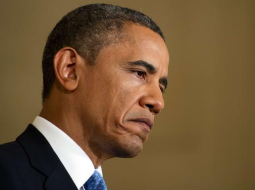 ASV prezidents Baraks Obama preses konferencē Baltajā namā. Foto: AFP/LETA