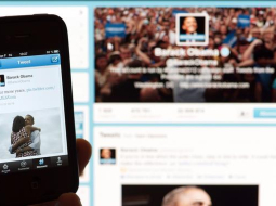 Pazīstamais ASV prezidenta Baraka Obamas apsveikuma foto pēc atkārtotas ievēlēšanas amatā vienā mirklī, pateicoties sociālajiem tīkliem, kļuva populārākais pasaulē. Foto: AFP/LETA