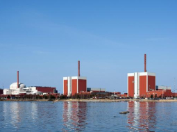 Olkiluoto atomelektrostacijas būvniecība Somijā. Foto: EPA/LETA