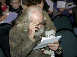 Apvienības ''Atbildība'' rīkotajā Latvijas pensionāru forumā. Autors: Andrejs Terentjevs, F64