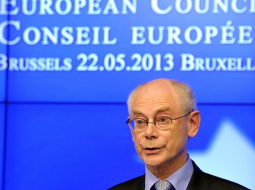 Eiropadomes prezidents Hermans van Rompejs. Foto: AFP/LETA