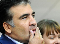 Gruzijas pašreizējais prezidents Mihails Saakašvili. Foto: AFP/LETA