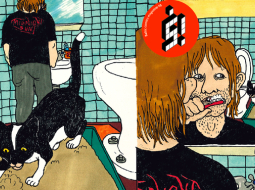 © Ilustrācija: kuš! #8 vāks, autori: Roope Eronen & Amanda Vähämäki