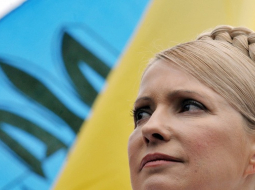 Ukrainas ekspremjere Jūlija Timošenko. Foto: AFP/LETA