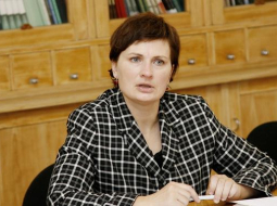 Labklājības ministre Ilze Viņķele. Foto: Rūta Kalmuka, F64