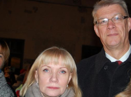 Valdis Zatlers kopā ar dzīvesbiedri Lilitu Zatleri. Foto: Inga Nestere, F64