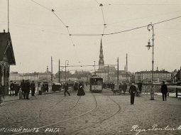 Rīga. Pontontilts. Publicitātes foto