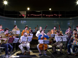 "Andromeda Mega Express Orchestra". Publicitātes foto