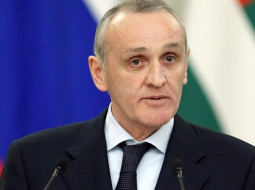 Abhāzijas reģiona prezidents Aleksandrs Ankvabs. Foto: AFP/LETA