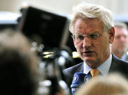 Zviedrijas ārlietu ministrs Karls Bilts. Foto: AFP/LETA