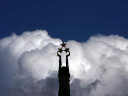 Brīvības piemineklis. Foto: Edijs Pālens, LETA