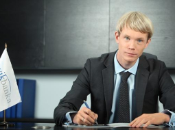 "Norvik bankas" valdes priekšsēdētājs Olivers Bramvels. Foto: Edijs Pālens, LETA