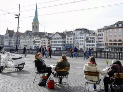 Cīrihe Šveicē. Foto: EPA/LETA