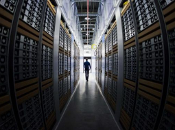 "Facebook" datu centrs Lapzemē Zviedrijā. Foto: AFP/LETA