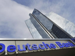 Vācu "Deutsche Bank" sodīta ar lielāko naudas sodu. Foto: EPA/LETA