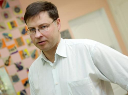 Valdis Dombrovskis. Foto: Ieva Čīka, LETA