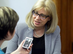 Izglītības ministre Ina Druviete. Foto: Ieva Čīka, LETA