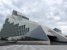 Latvijas Nacionālā bibliotēka. Publicitātes foto