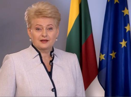 Lietuvas prezidente Daļa Grībauskaite.