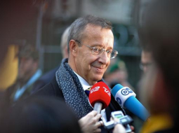 Igaunijas prezidents Tomass Henriks Ilvess. Foto: AFP/LETA