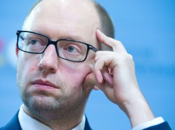 Arsēnijs Jaceņuks. Foto: EPA/LETA