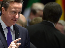 Lielbritānijas premjerministrs Deivids Kamerons. Foto: AFP/LETA