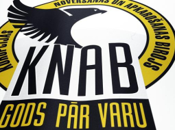 KNAB logo. Foto: Edijs Pālens, LETA