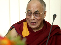Viņa Svētība Dalailama. Foto - Ieva Lūka, LETA