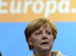 Vācijas kanclere Angela Merkele. Foto: AFP/LETA