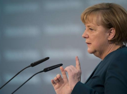 Angela Merkele. Foto: AFP/LETA