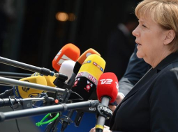 Vācijas kanclere Angela Merkele. Foto: EPA/LETA