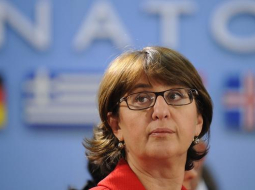 Gruzijas ārlietu ministre Maija Pandžikidze. Foto: AFP/LETA