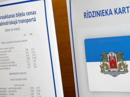 Rīdzinieka karte. Foto: Ieva Lūka, LETA