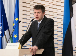 Igaunijas aizsardzības ministrs Urmass Reinsalu. Foto: AFP/LETA
