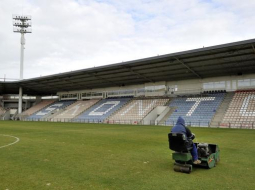 ''Skonto'' stadions. Foto: Romāns Kokšarovs, F64