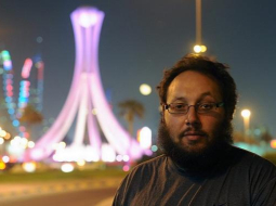 ASV brīvžurnālists Stīvens Sotlofs pirms četriem gadiem darbā Bahreinā. Foto: AFP/LETA