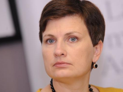 Labklājības ministre Ilze Viņķele. Foto: Evija Trifanova, LETA