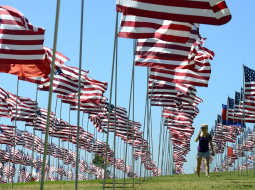 ASV karogi. Foto: EPA/LETA
