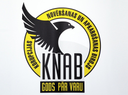 KNAB logo. Foto: Edijs Pālens, LETA