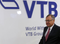Krievijas VTB bankas vadītājs Andrejs Kostins. Foto: ITAR-TASS/LETA