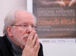 Gidons Krēmers. Foto: Evija Trifanova, LETA