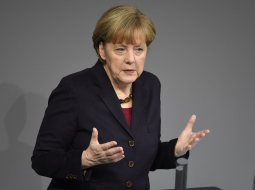 Angela Merkele. Foto: AFP/LETA