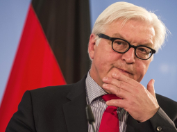 Vācijas ārlietu ministrs Franks Valters Šteinmeiers. Foto: AFP/LETA