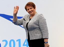 Laimdota Straujuma. Foto: EPA/LETA