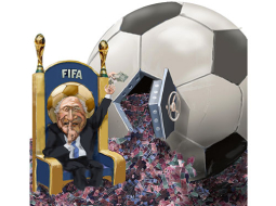 Zepam Blateram bija izdevies 17 gadus dzelžainā tvērienā noturēt varu FIFA prezidenta amatā. 29.maijā viņu ievēlēja uz piekto termiņu, bet pēc dažām dienām viņš atkāpās.