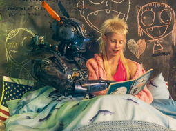 Robots Čapijs ar Jolandi Viseri, Dienvidāfrikā pazīstamu repa/reiva izpildītāju.